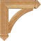Ekena Millwork Thorton Arts & Crafts Rough Sawn Bracket, Western Red Cedar, 4"W x 20"D x 20"H BKT04X20X20THR03RWR - alternate 2